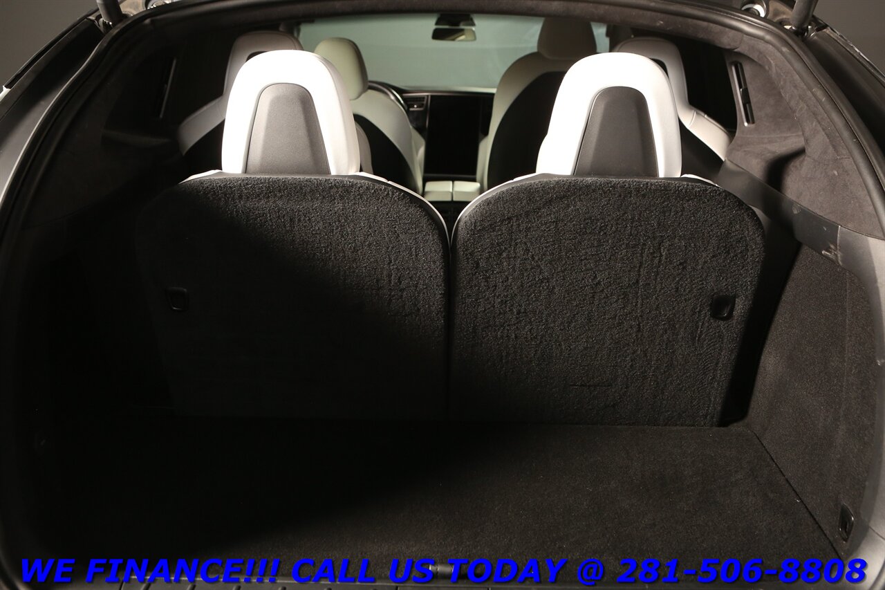 2020 Tesla Model X 2020 Long Range Plus AWD FSD 3RD ROW WOOD 37K - Photo 27 - Houston, TX 77031