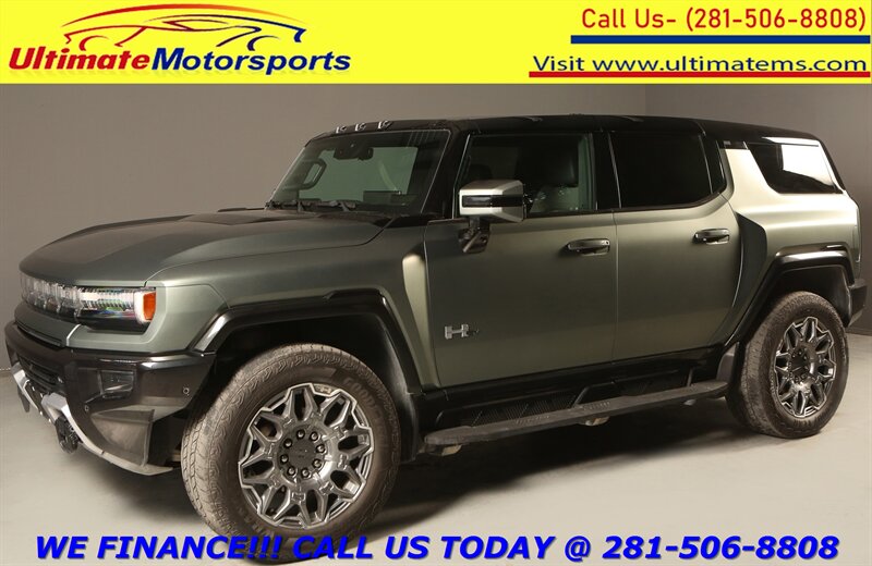 2024 GMC HUMMER EV 3X Edition 1 AWD NAV PANO CRAB WALK BLIND 25K MLS  