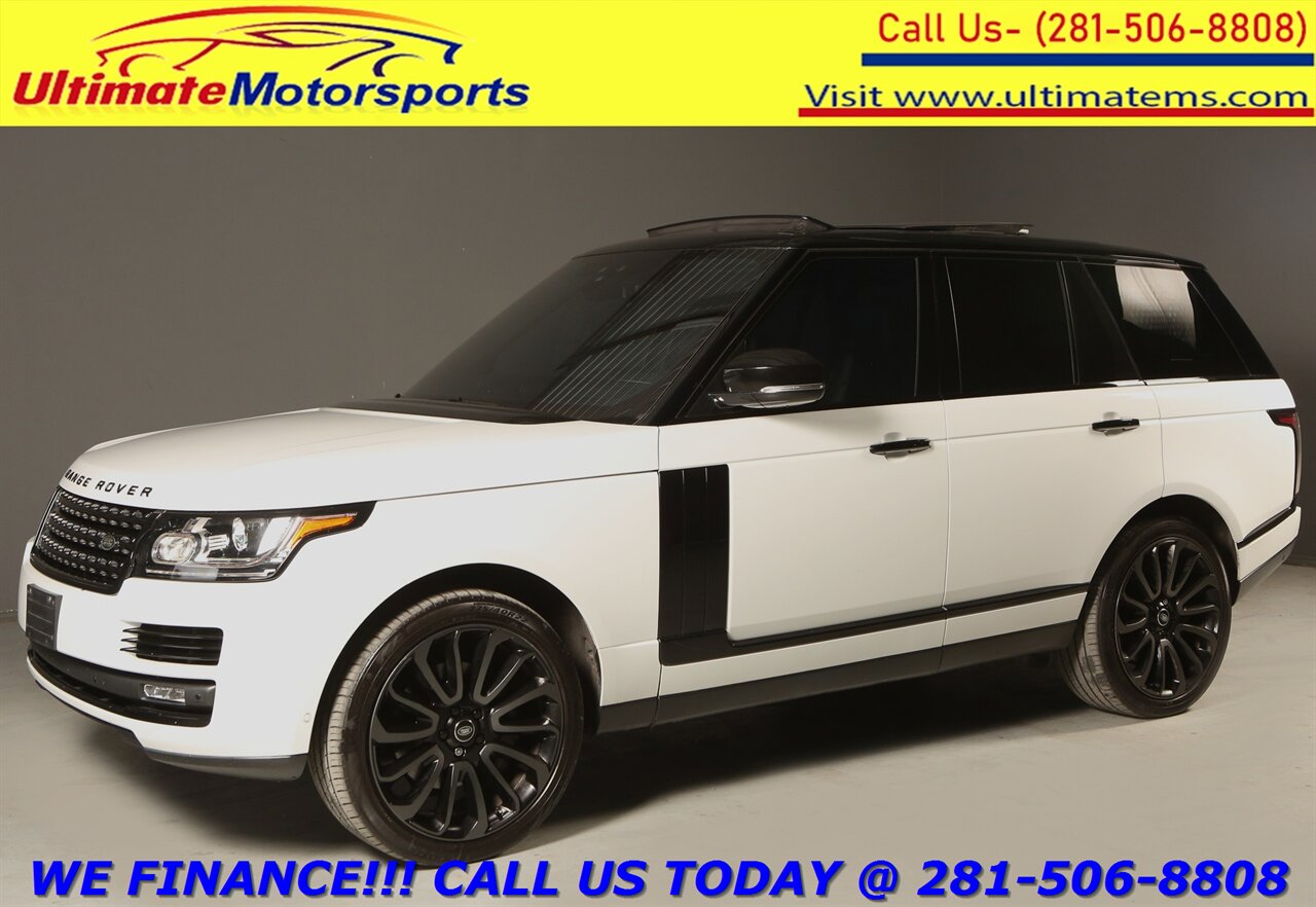 2017 Land Rover Range Rover 2017 Supercharged 5.0L V8 4x4 NAV PANO BLINDSPOT   - Photo 1 - Houston, TX 77031