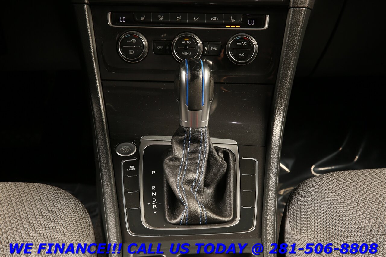 2019 Volkswagen Golf 2019 e-Golf Electric SE BLIND HEATSEAT CAMERA 45K   - Photo 19 - Houston, TX 77031