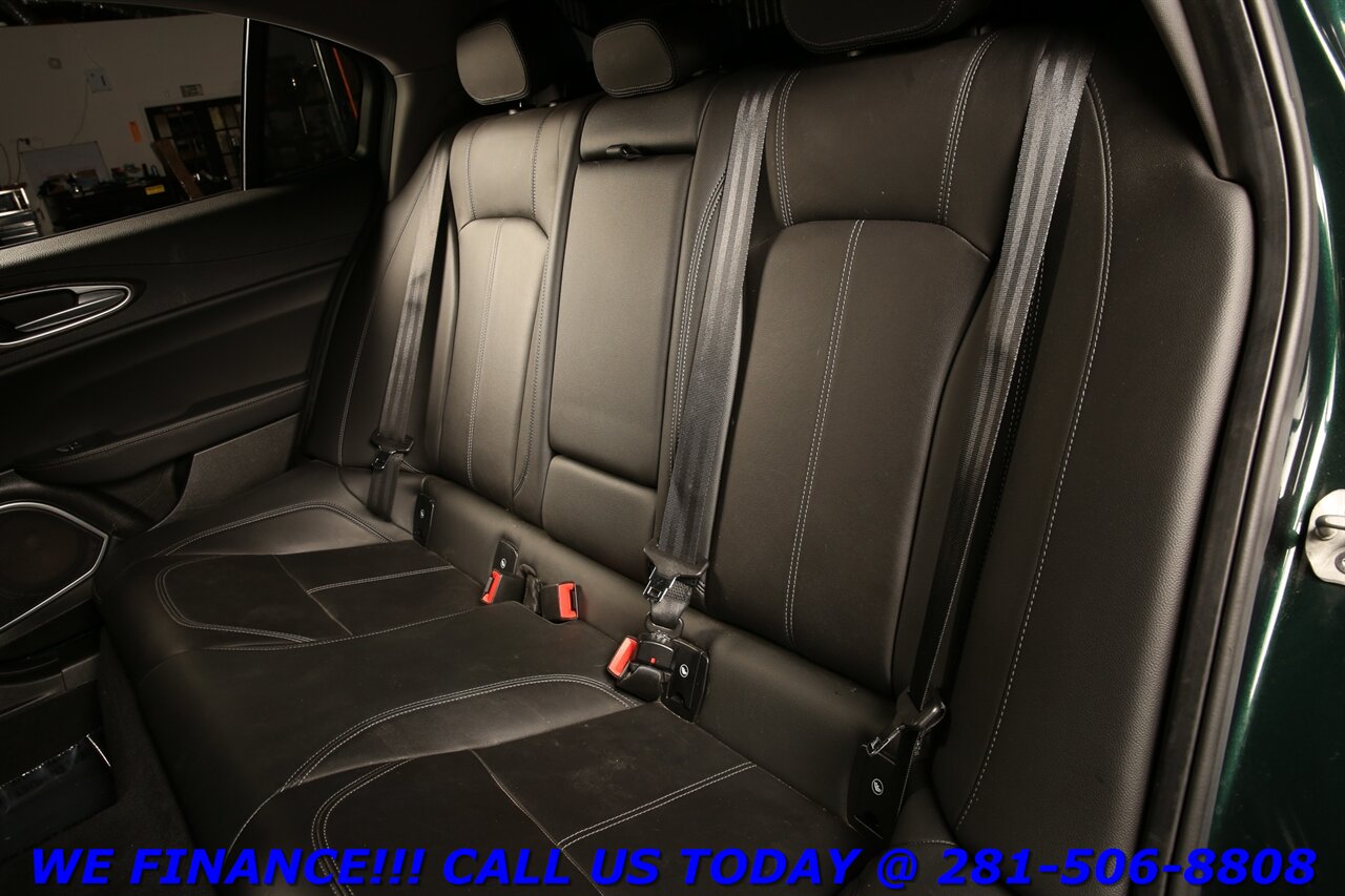 2021 Alfa Romeo Giulia 2021 Ti Q4 AWD NAV PANO ADAPT CRUISE BLIND 44K MLS   - Photo 23 - Houston, TX 77031