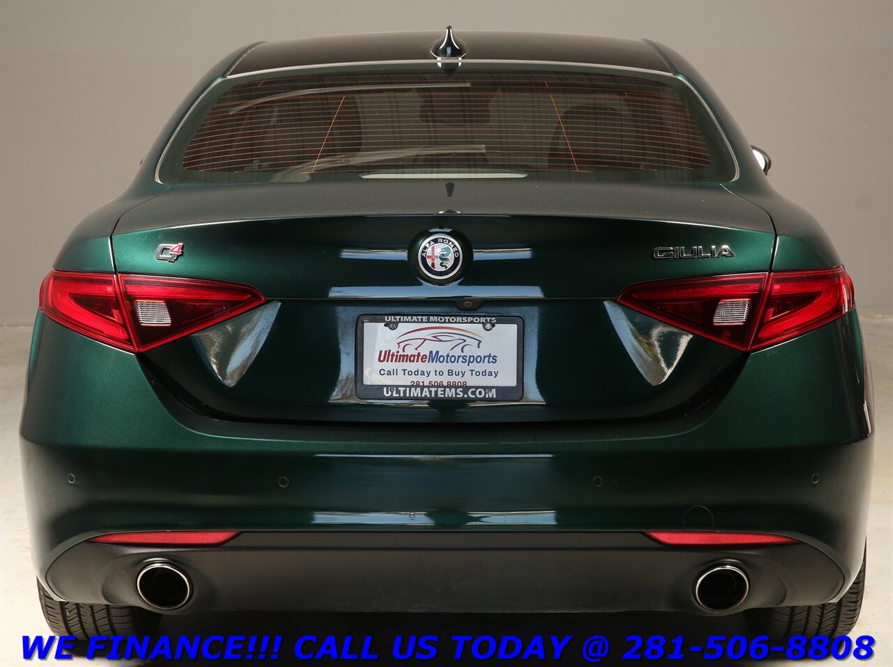 2021 Alfa Romeo Giulia 2021 Ti Q4 AWD NAV PANO ADAPT CRUISE BLIND 44K MLS   - Photo 5 - Houston, TX 77031