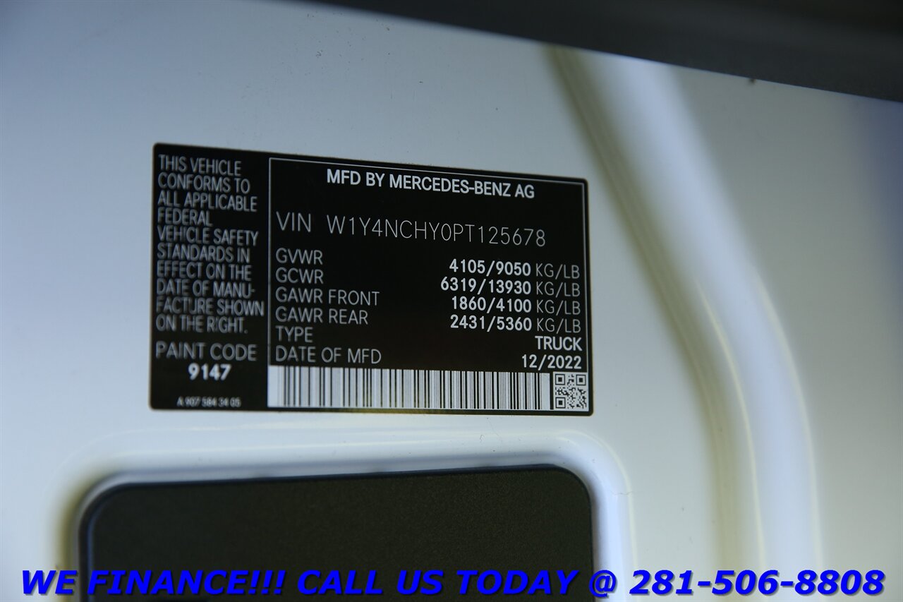 2023 Mercedes-Benz Sprinter 2023 2500 DIESEL 170 " CARGO VAN HIGH ROOF BLIS CAM - Photo 24 - Houston, TX 77031