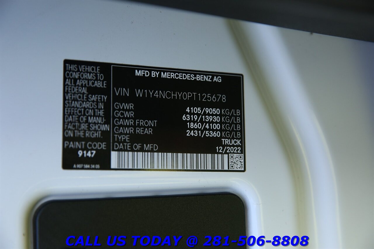 2023 Mercedes-Benz Sprinter 2023 2500 DIESEL 170 " CARGO VAN HIGH ROOF BLIS CAM - Photo 24 - Houston, TX 77031