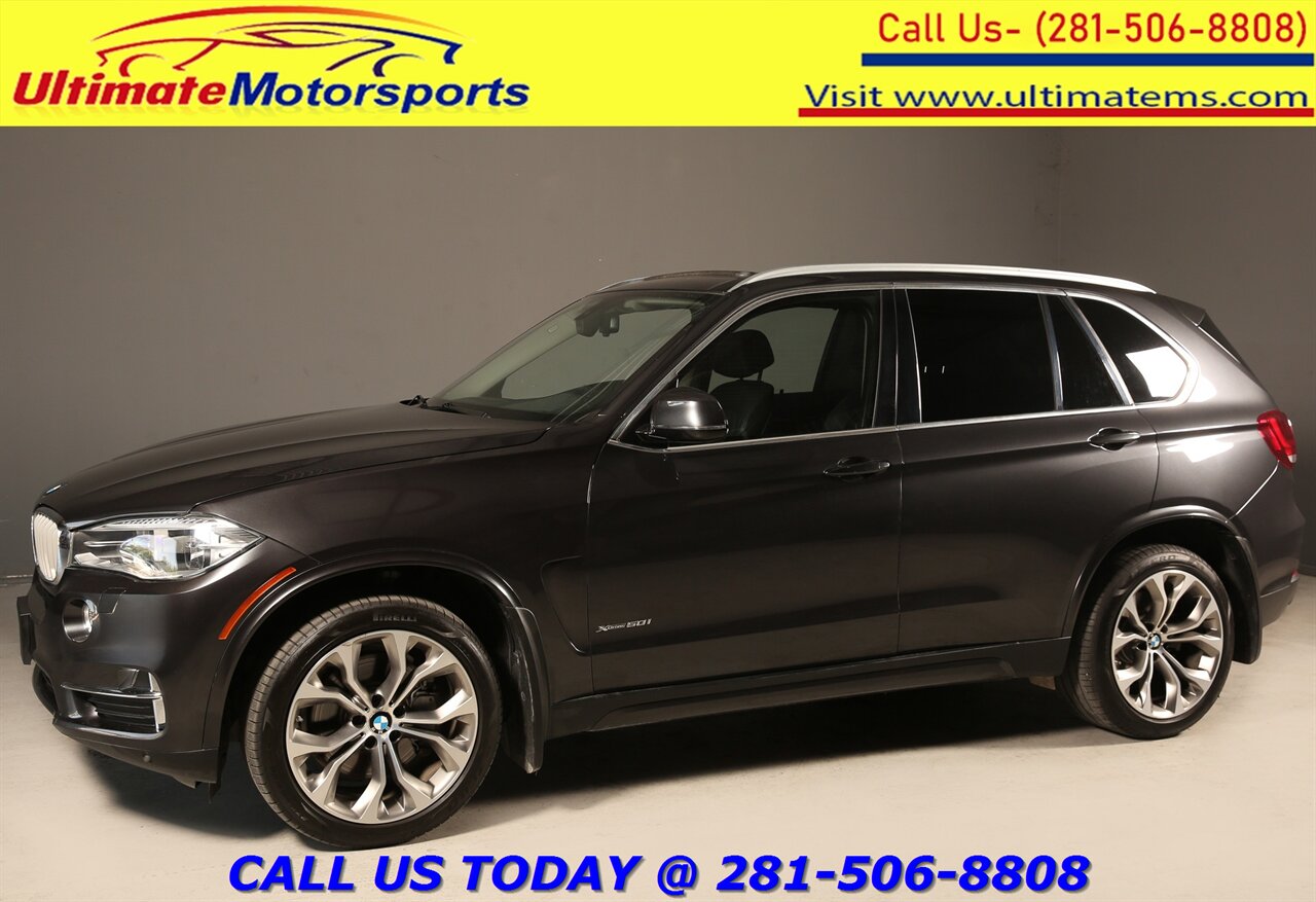 2015 BMW X5 2015 xDrive50i AWD NAV HUD PANO 445HP V8 82K Mi   - Photo 1 - Houston, TX 77031
