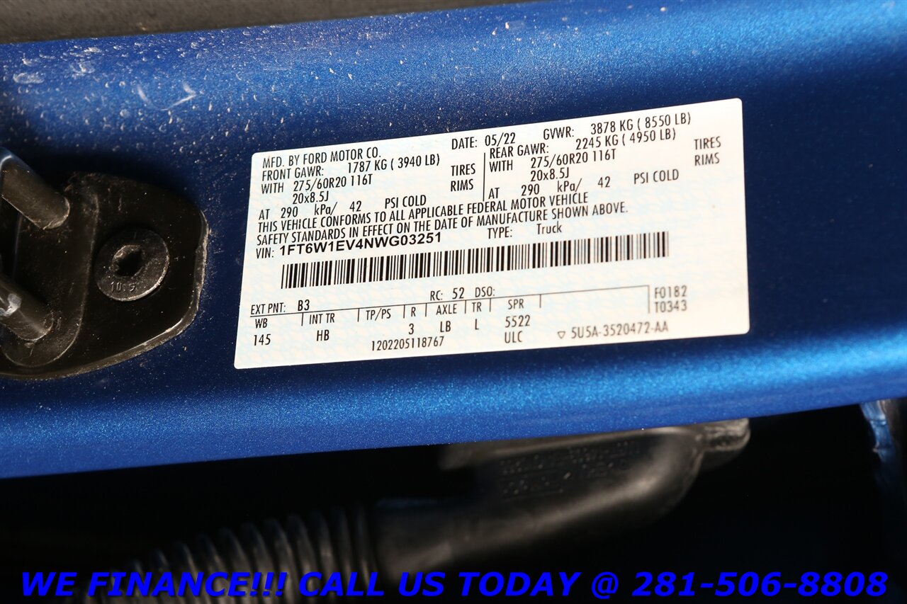 2022 Ford F-150 2022 LIGHTNING Lariat 4x4 NAV PANO BIG BATTERY 340   - Photo 35 - Houston, TX 77031