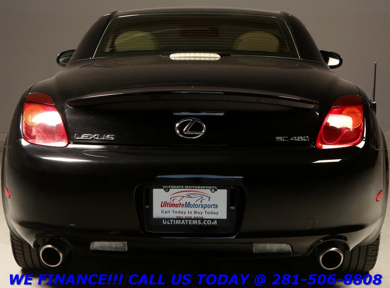 2005 Lexus SC 2005 SC 430 CONVERTIBLE NAV HEATSEAT WOOD XENONS   - Photo 5 - Houston, TX 77031