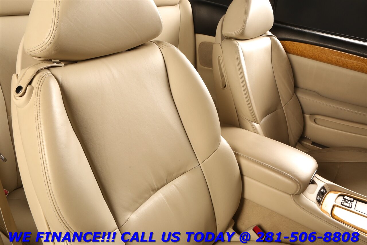 2005 Lexus SC 2005 SC 430 CONVERTIBLE NAV HEATSEAT WOOD XENONS   - Photo 19 - Houston, TX 77031