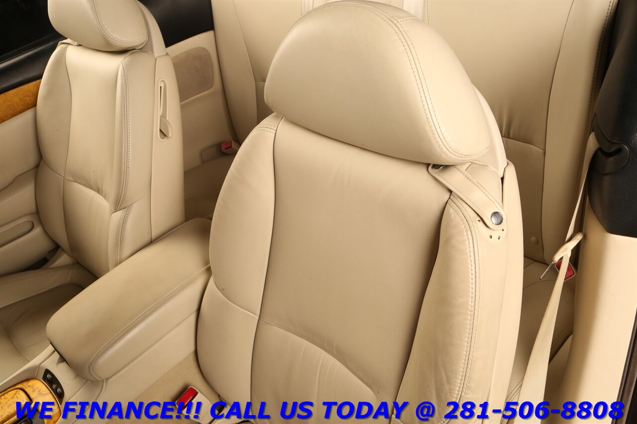 2005 Lexus SC 2005 SC 430 CONVERTIBLE NAV HEATSEAT WOOD XENONS   - Photo 12 - Houston, TX 77031