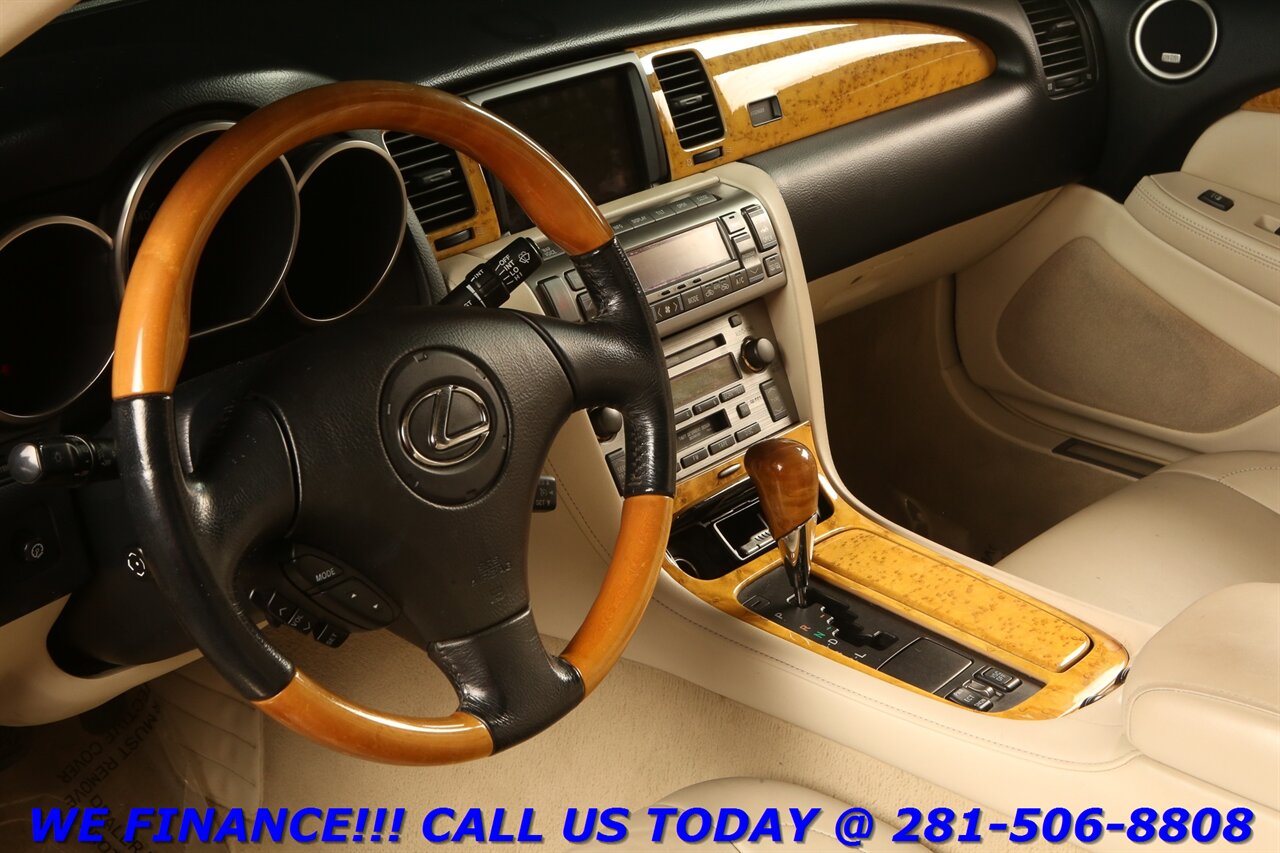2005 Lexus SC 2005 SC 430 CONVERTIBLE NAV HEATSEAT WOOD XENONS   - Photo 11 - Houston, TX 77031