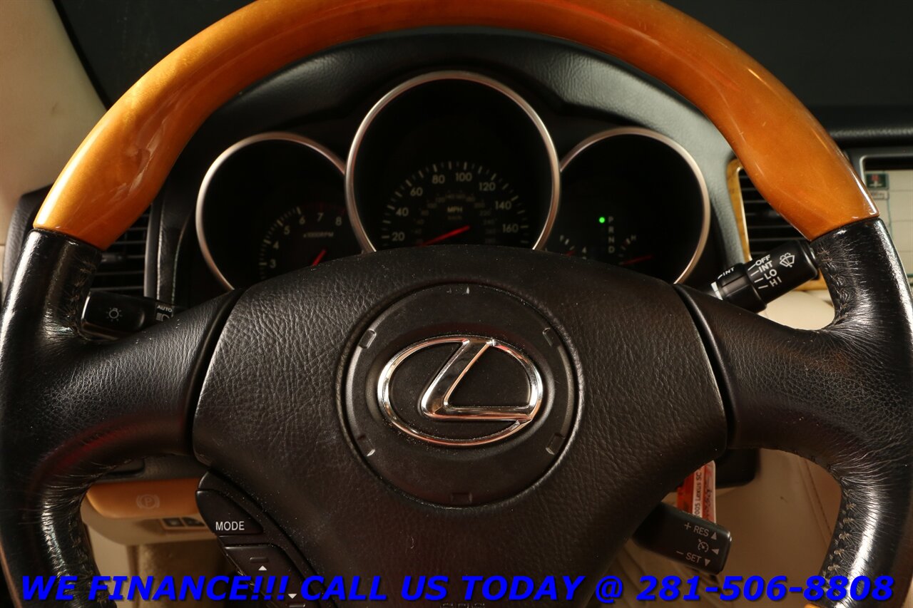 2005 Lexus SC 2005 SC 430 CONVERTIBLE NAV HEATSEAT WOOD XENONS   - Photo 14 - Houston, TX 77031