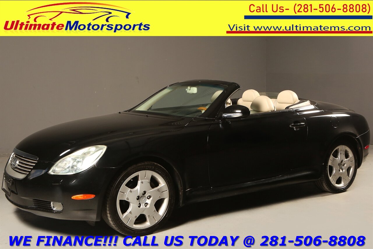 2005 Lexus SC 2005 SC 430 CONVERTIBLE NAV HEATSEAT WOOD XENONS   - Photo 1 - Houston, TX 77031