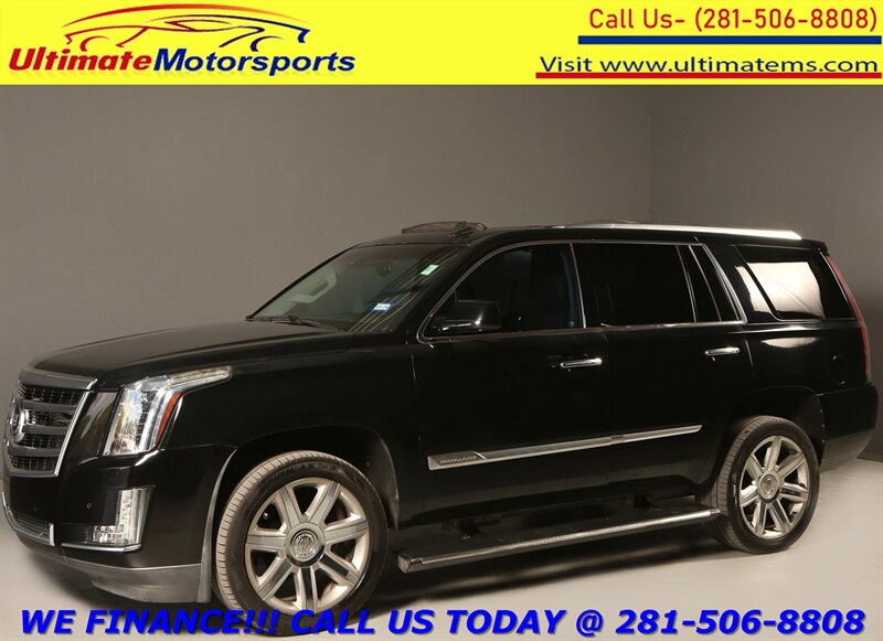 2015 Cadillac Escalade 2015 Premium NAV HUD DVD SUN ADAPT 3ROW BLIND  