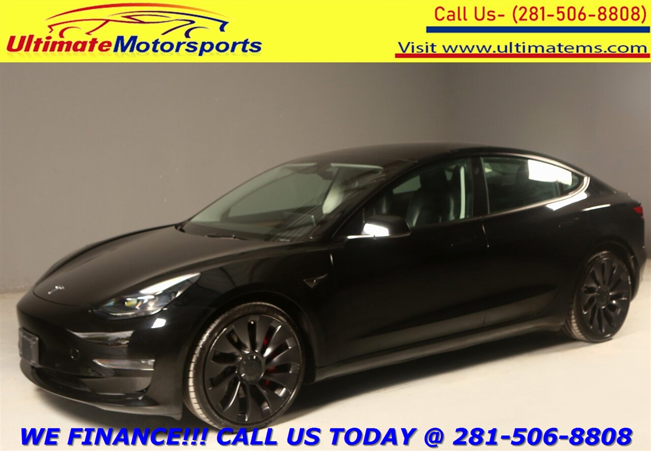 2022 Tesla Model 3 2022 Performance AWD FSD3 AUTOPILOT PANO HEATSEAT - Photo 1 - Houston, TX 77031
