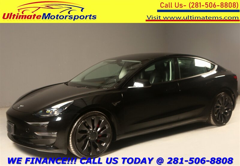 2022 Tesla Model 3 2022 Performance AWD FSD3 AUTOPILOT PANO HEATSEAT  