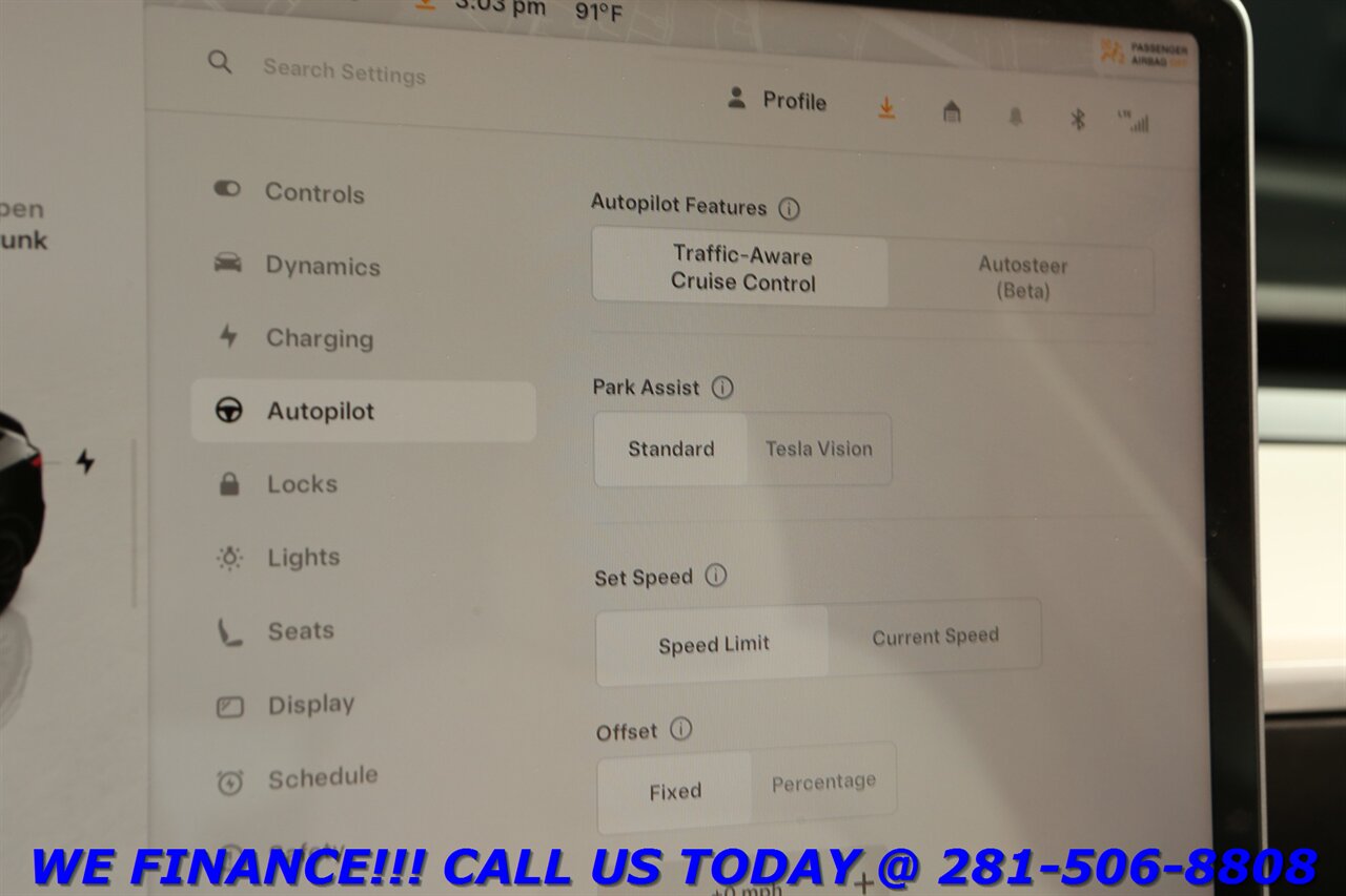 2022 Tesla Model Y 2022 Performance AWD FSD3 AUTOPILOT PANOROOF WHITE - Photo 17 - Houston, TX 77031