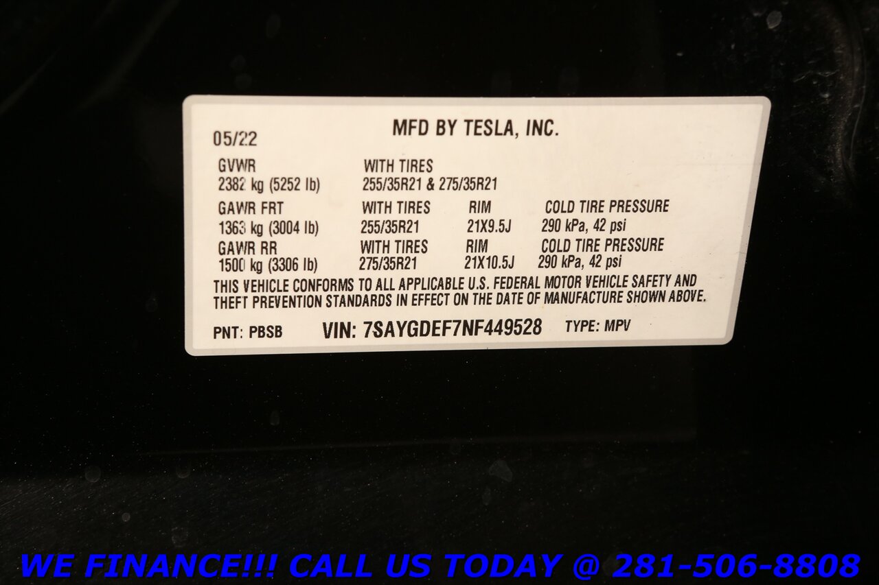 2022 Tesla Model Y 2022 Performance AWD FSD3 AUTOPILOT PANOROOF WHITE - Photo 30 - Houston, TX 77031
