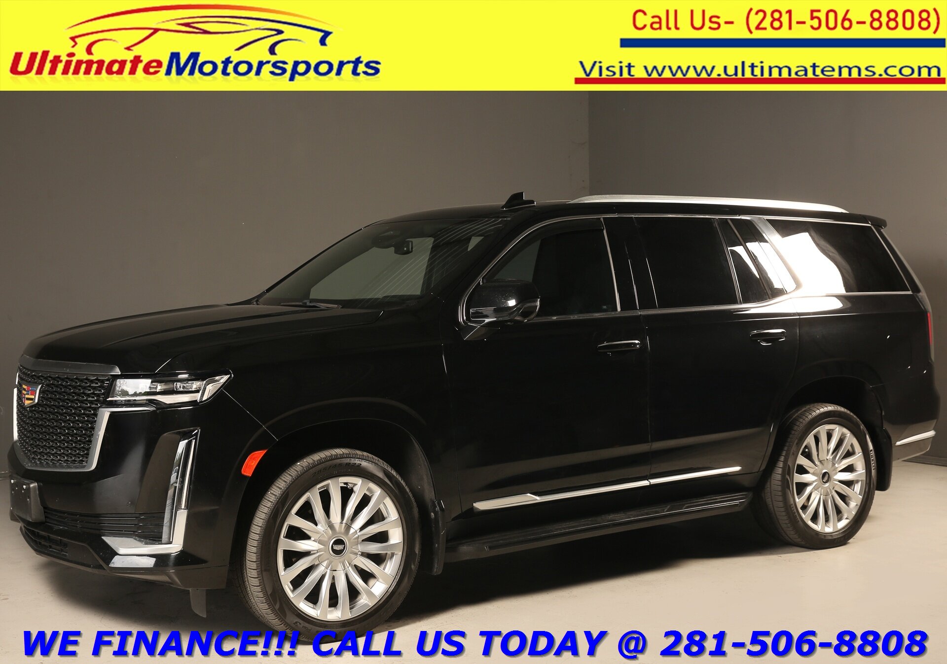 2021 Cadillac Escalade 2021 Luxury CARPLAY ADAPT CRUISE 3ROW 64K MLS   - Photo 1 - Houston, TX 77031
