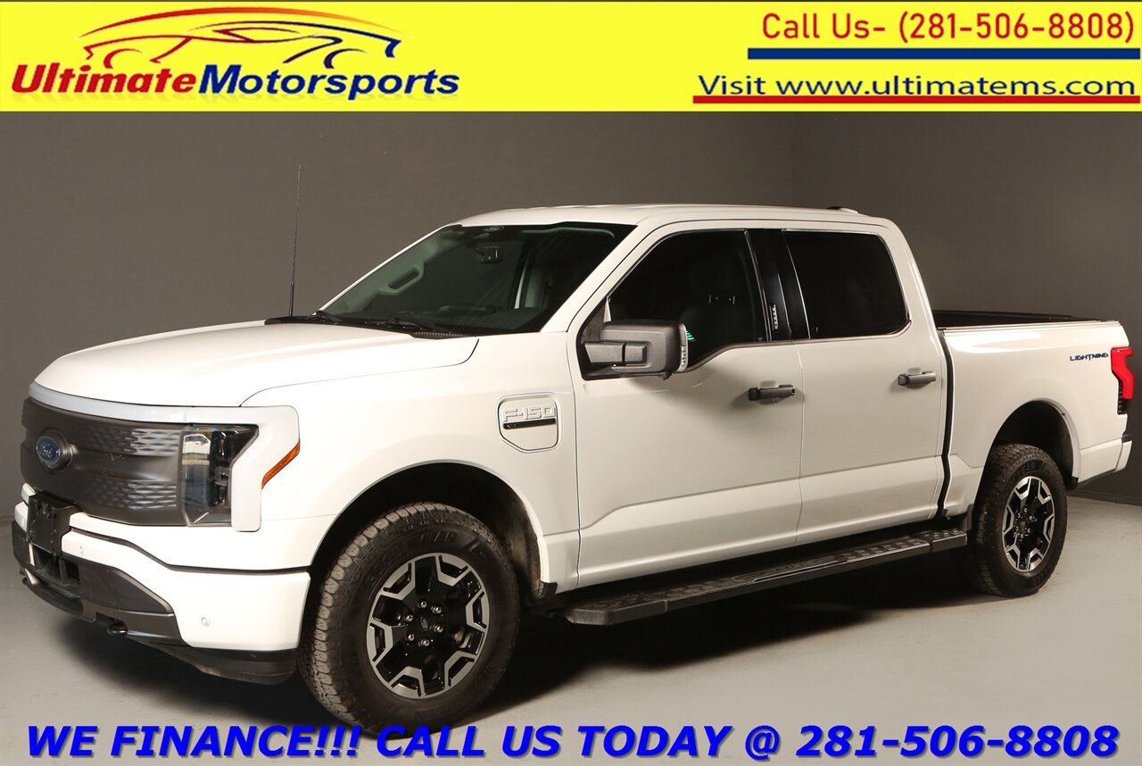2022 Ford F-150 2022 LIGHTNING CREW XLT 4x4 NAV BLIND CAM EV   - Photo 1 - Houston, TX 77031