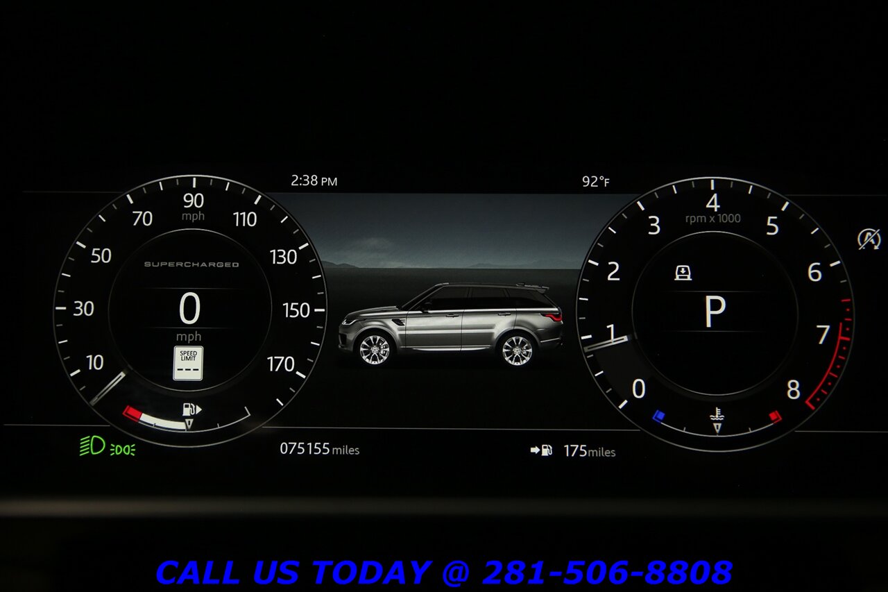 2018 Land Rover Range Rover Sport 2018 Supercharged 5.0L V8 AWD NAV PANO 75K MLS - Photo 15 - Houston, TX 77031