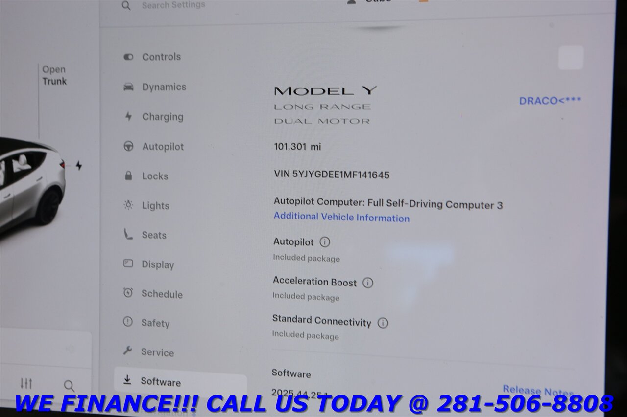 2021 Tesla Model Y 2021 Long Range AWD FSD ACCEL BOOST NAV PANO   - Photo 15 - Houston, TX 77031