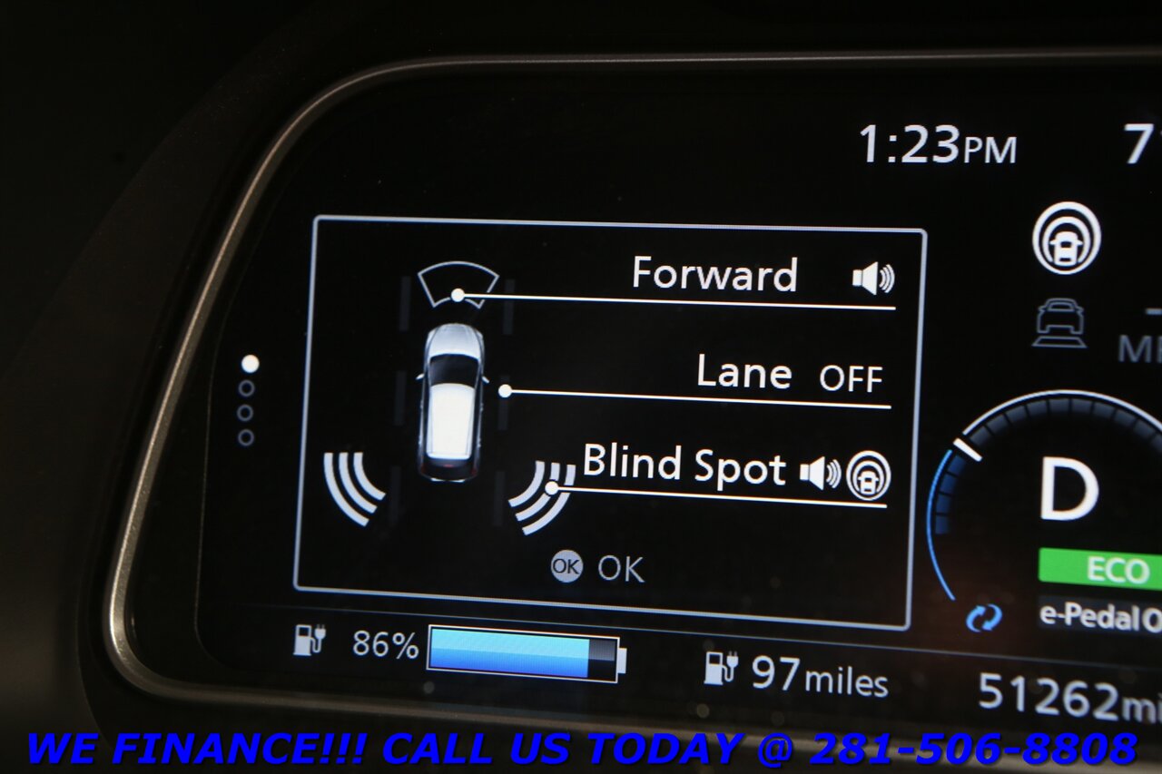 2020 Nissan LEAF 2020 SV TECH QUICK CHARGE NAV INTEL CRUISE 51K MLS   - Photo 16 - Houston, TX 77031