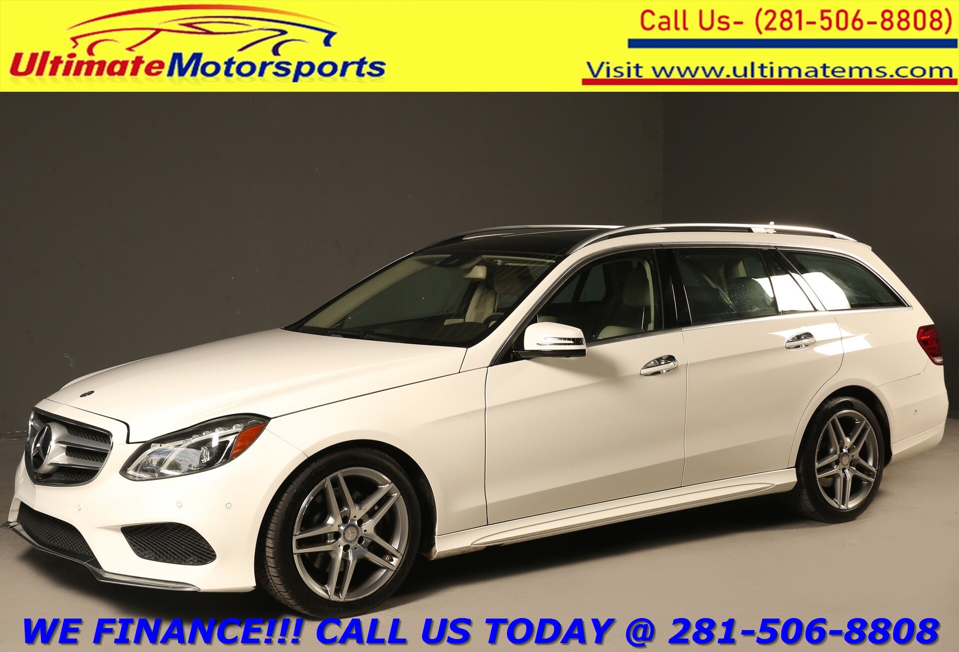 2014 Mercedes-Benz 2014 E 350 Sport 4MATIC AWD P1 NAV PANO 3ROW 84K   - Photo 1 - Houston, TX 77031