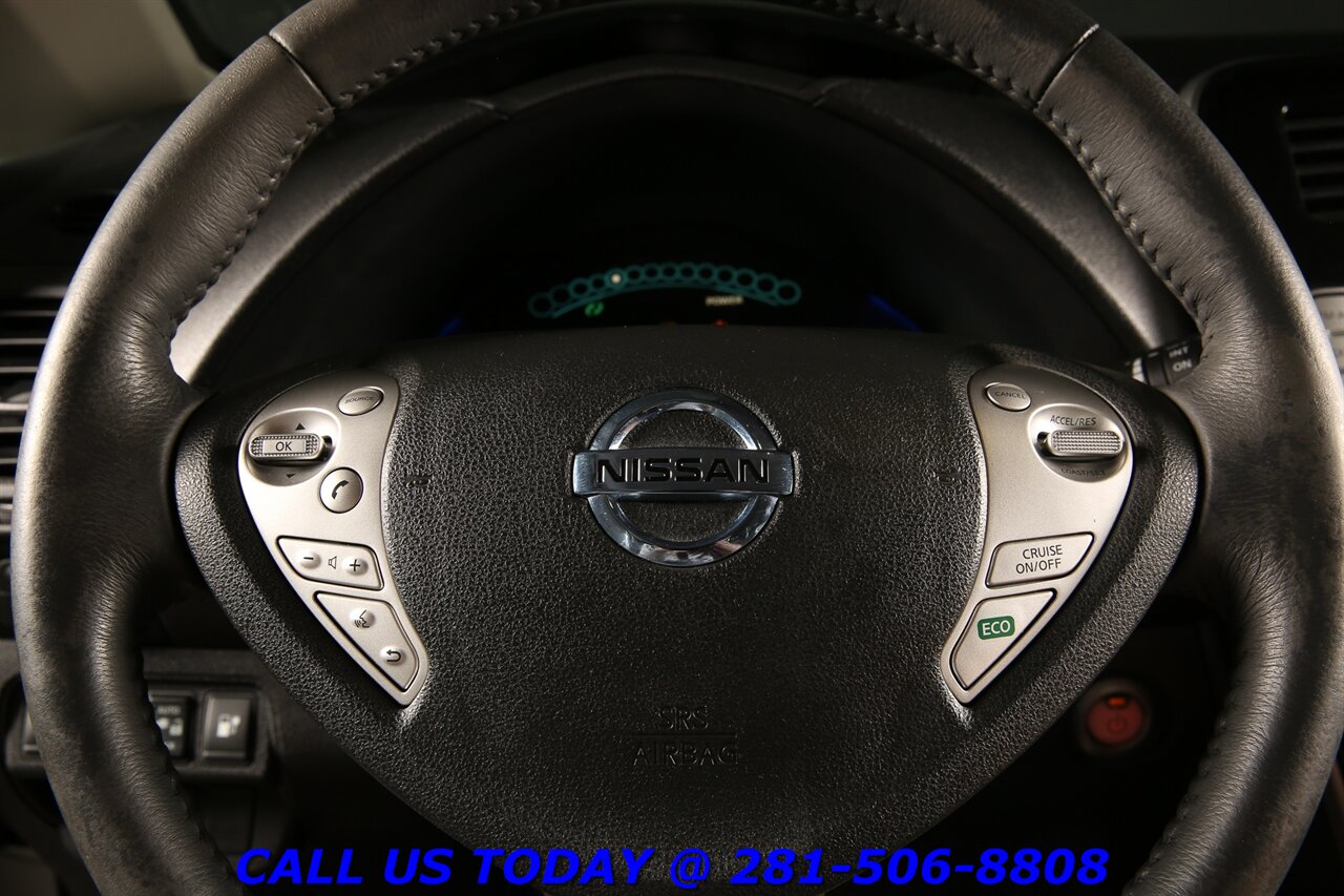 2017 Nissan LEAF 2017 SL PREM PKG NAV QUICK CHARGE HEATSEAT 30K MLS - Photo 14 - Houston, TX 77031