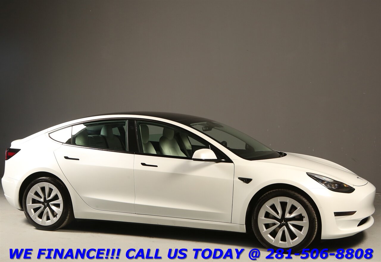 2021 Tesla Model 3 2021 Long Range AWD FSD AUTOPILOT PANOROOF WHITE !   - Photo 8 - Houston, TX 77031