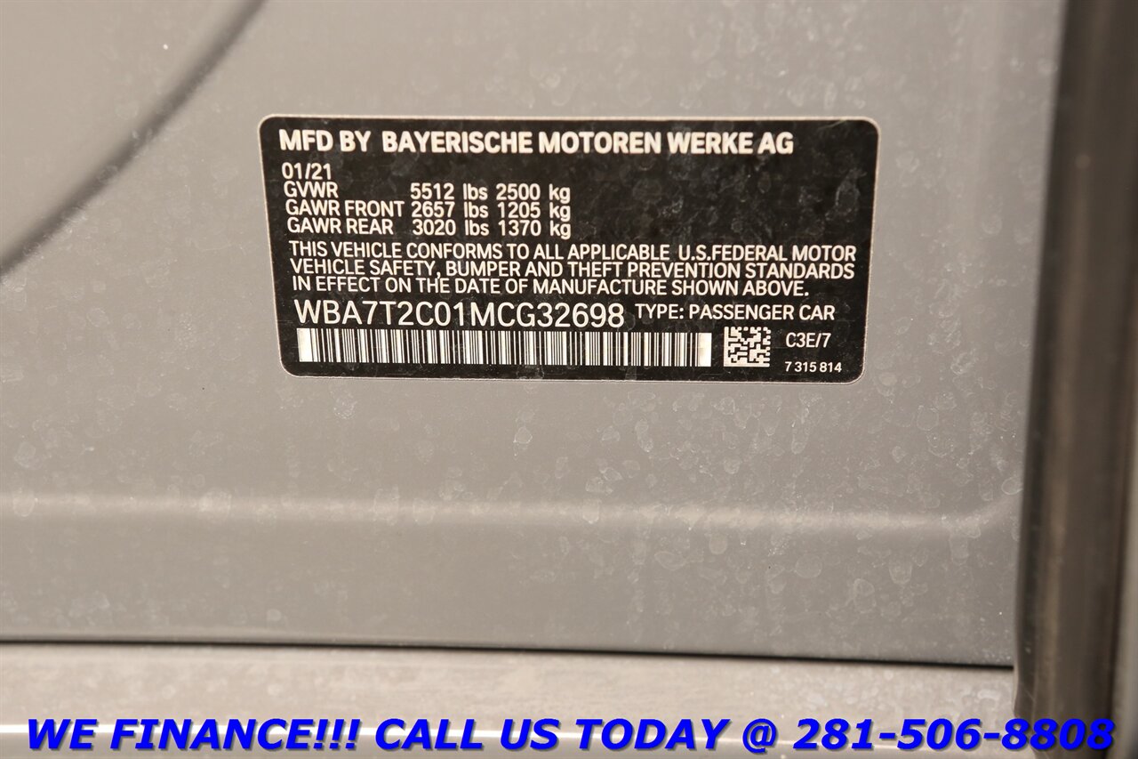 2021 BMW 2021 740i NAV PANO BLIS HEATSEAT HARMAN 87K MLS   - Photo 32 - Houston, TX 77031