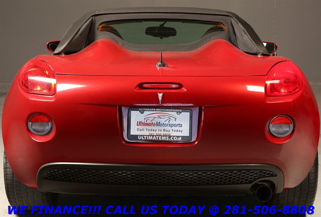 2009 Pontiac Solstice 2009 CONVERTIBLE AUTO 18 "ALLOYS FOG LIGHTS 33K MLS   - Photo 5 - Houston, TX 77031