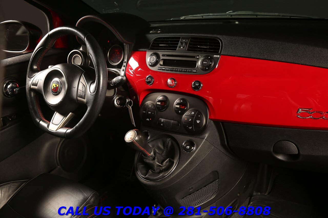 2012 FIAT 500 2012 Abarth TURBO MANUAL 5-SPEED SPORT 62K MLS - Photo 19 - Houston, TX 77031