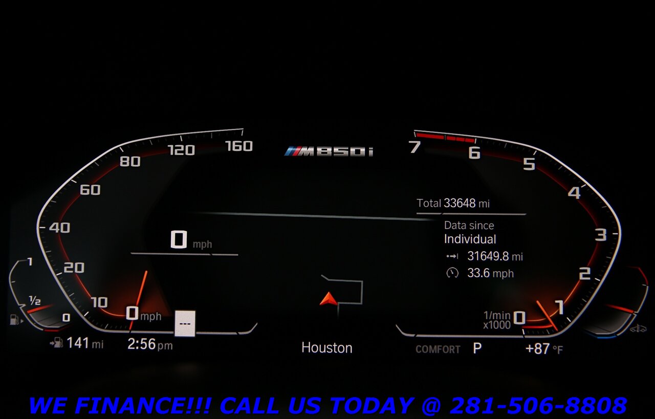 2019 BMW 2019 M850i xDrive AWD NAV HUD BLIND HARMAN 33K MLS   - Photo 16 - Houston, TX 77031