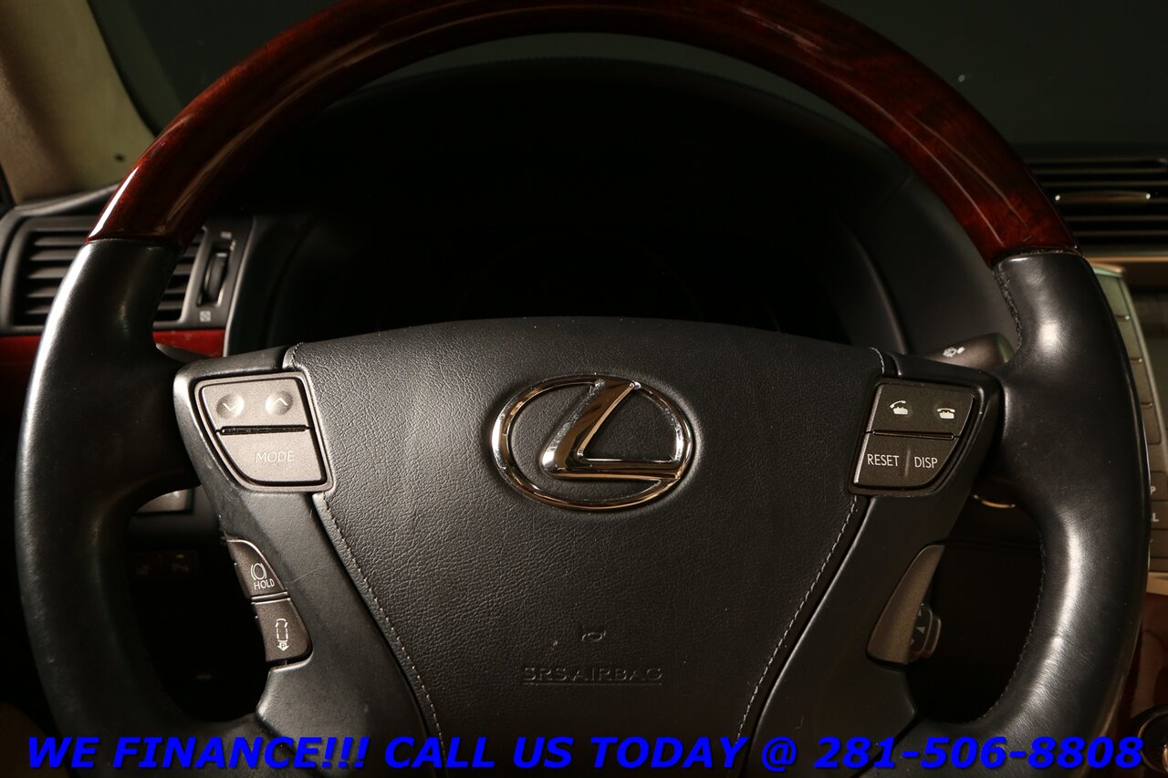 2012 Lexus LS 2012 LS600hL HYBRID AWD LONG BASE NAV SUN SELFPARK   - Photo 13 - Houston, TX 77031