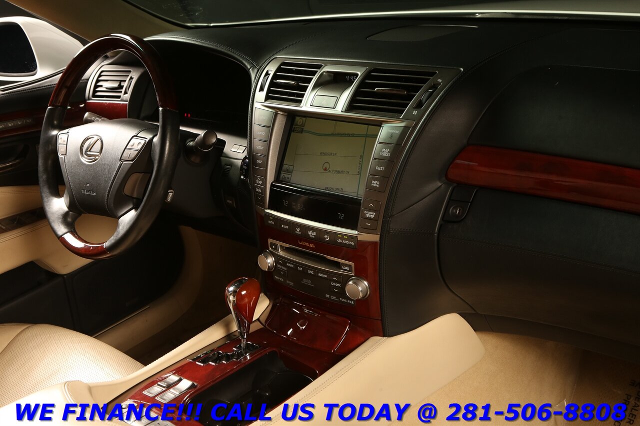 2012 Lexus LS 2012 LS600hL HYBRID AWD LONG BASE NAV SUN SELFPARK   - Photo 18 - Houston, TX 77031