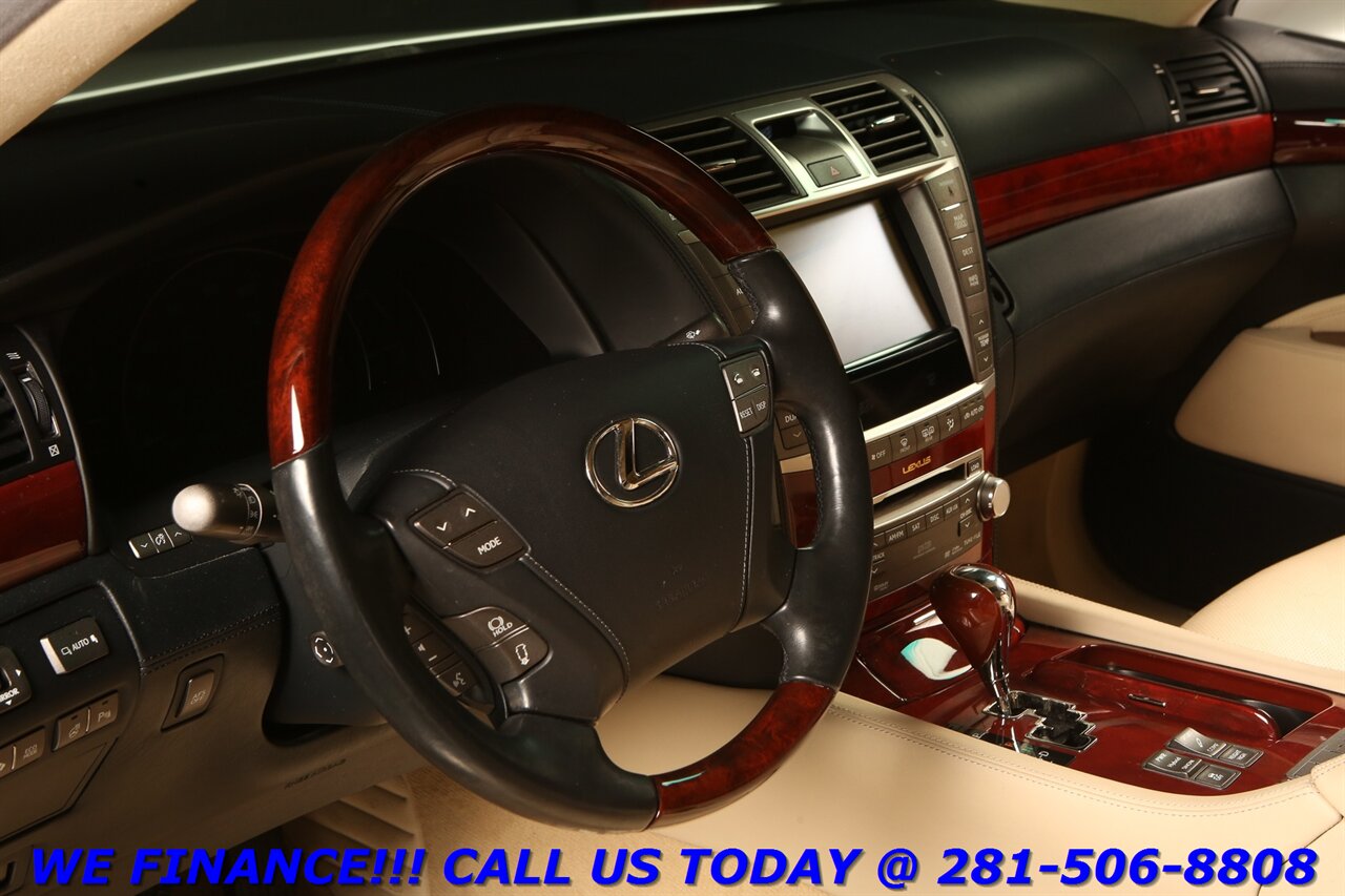 2012 Lexus LS 2012 LS600hL HYBRID AWD LONG BASE NAV SUN SELFPARK   - Photo 9 - Houston, TX 77031