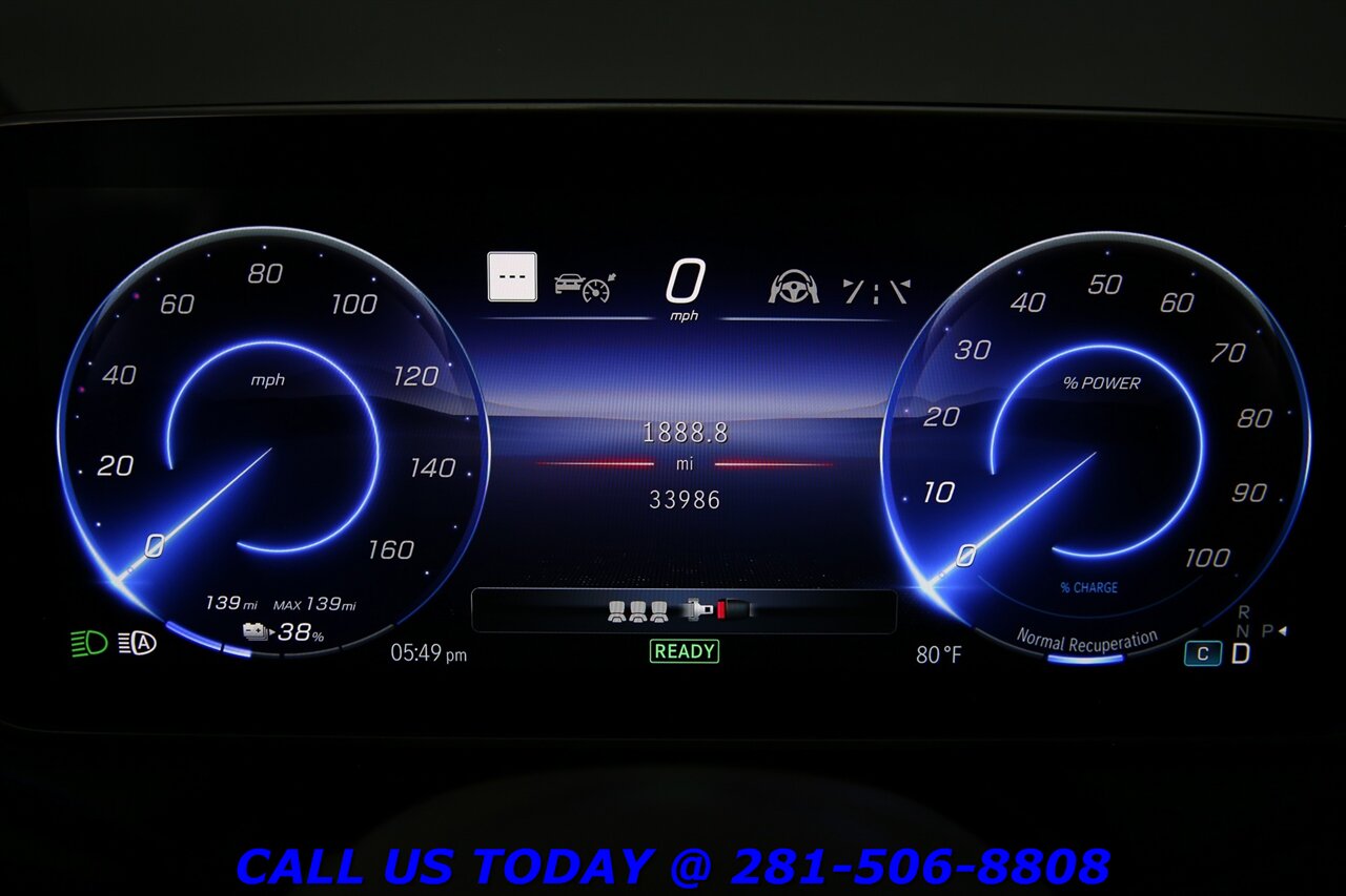 2023 Mercedes-Benz EQS 450 2023 4MATIC AWD AMG NAV PANO MASSAGE HEPA 360CAM - Photo 16 - Houston, TX 77031