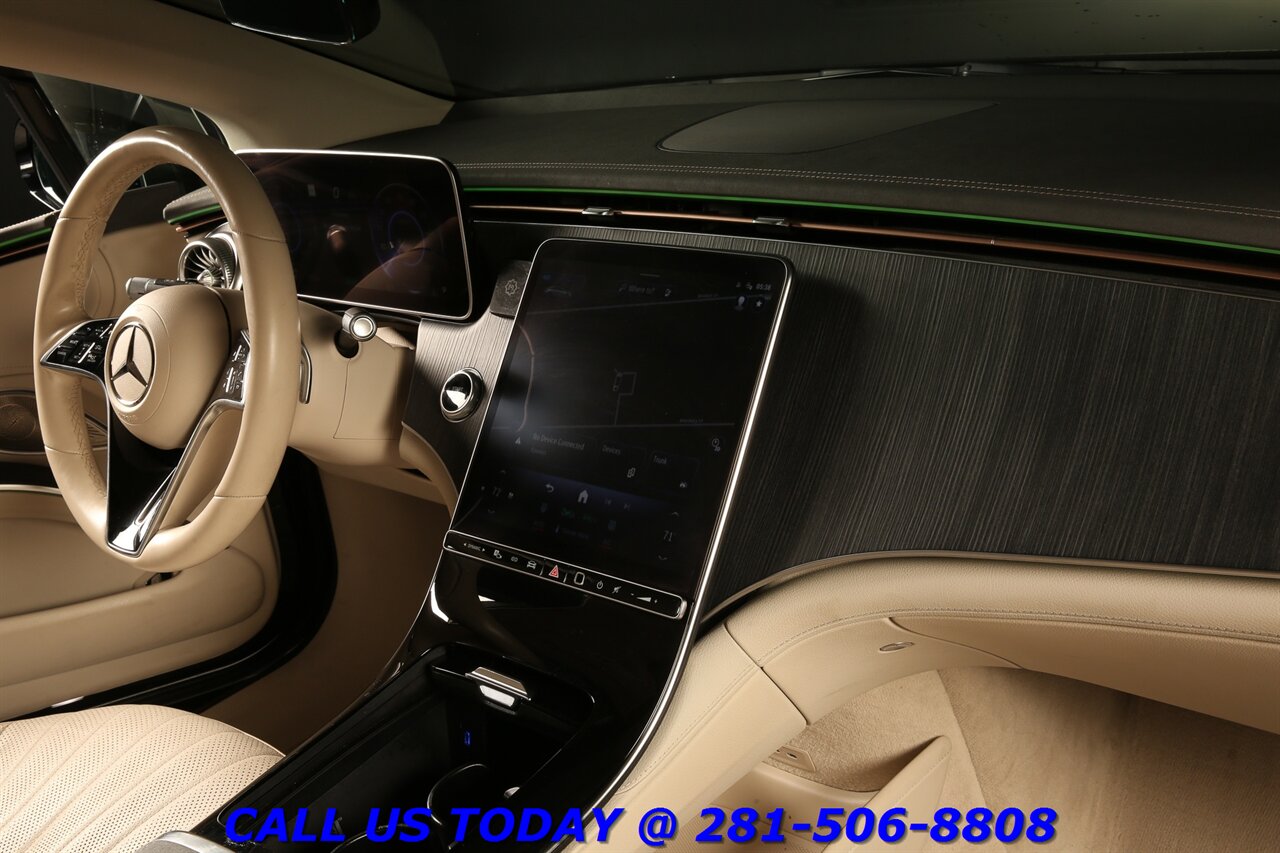 2023 Mercedes-Benz EQS 450 2023 4MATIC AWD AMG NAV PANO MASSAGE HEPA 360CAM - Photo 19 - Houston, TX 77031