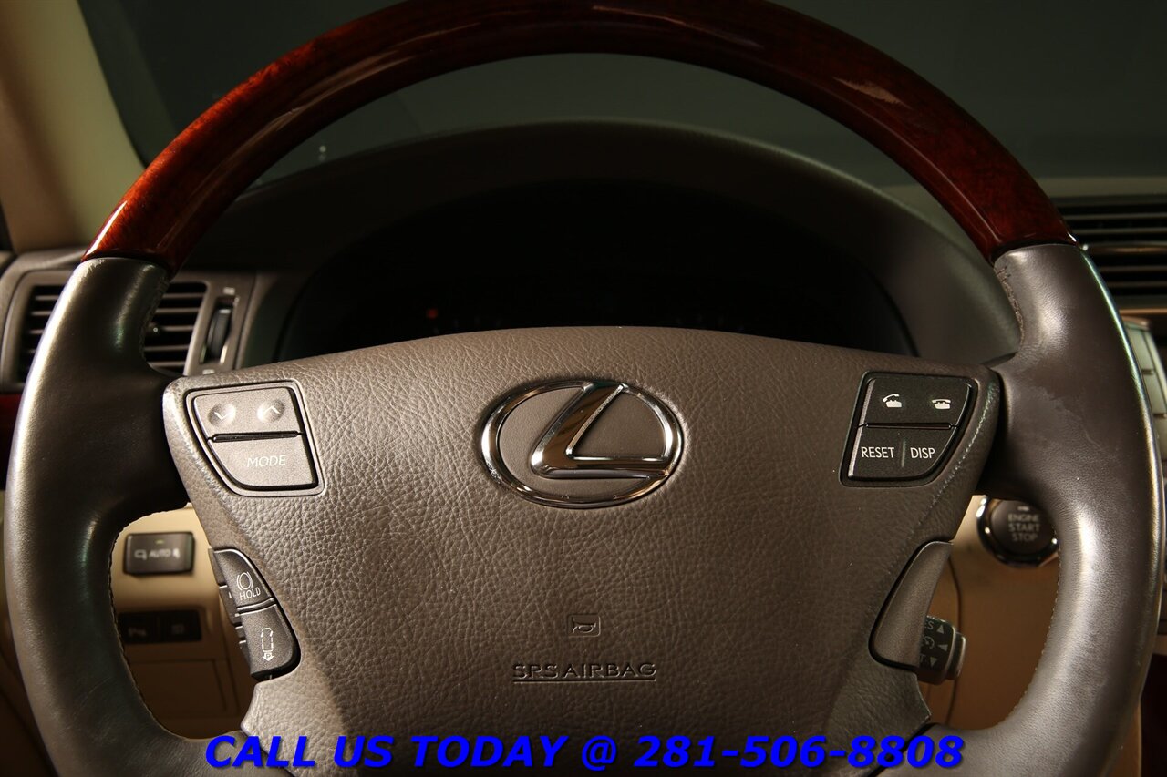 2011 Lexus LS 2011 LS 460 NAV SUN ADV PARK HEAT/COOL SEAT WOOD   - Photo 14 - Houston, TX 77031