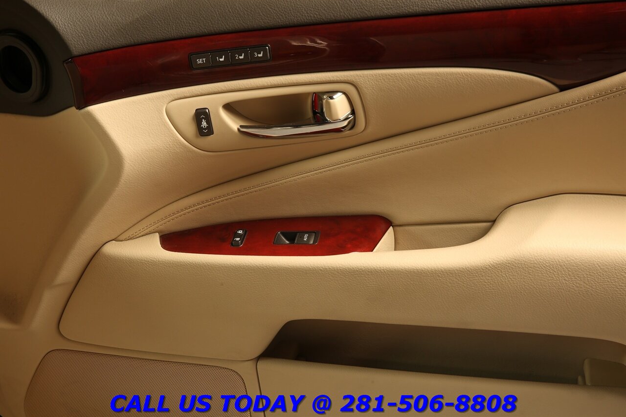 2011 Lexus LS 2011 LS 460 NAV SUN ADV PARK HEAT/COOL SEAT WOOD   - Photo 25 - Houston, TX 77031
