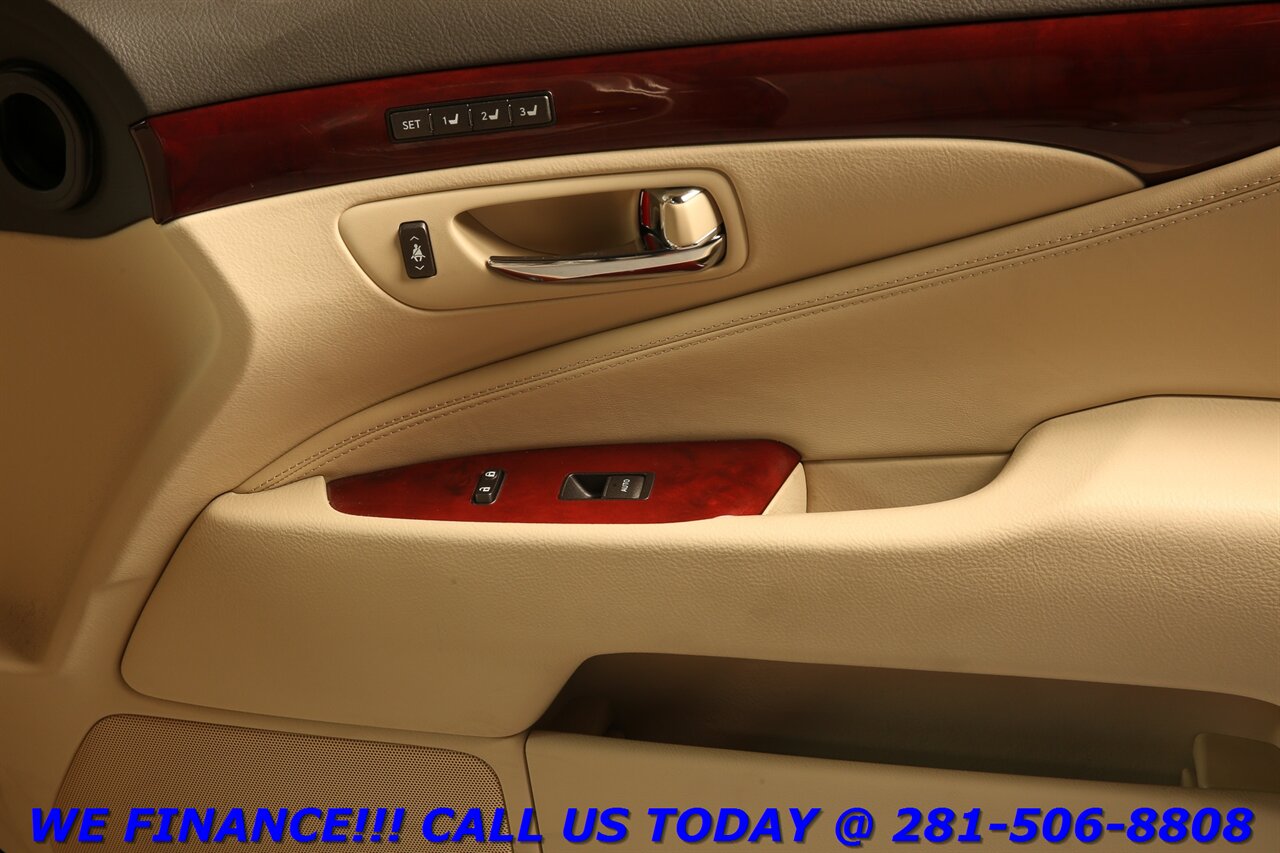 2011 Lexus LS 2011 LS 460 NAV SUN ADV PARK HEAT/COOL SEAT WOOD   - Photo 25 - Houston, TX 77031