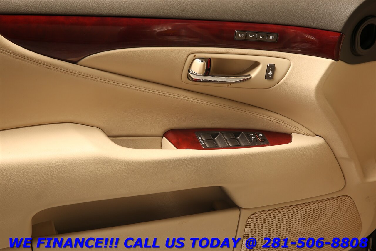 2011 Lexus LS 2011 LS 460 NAV SUN ADV PARK HEAT/COOL SEAT WOOD   - Photo 9 - Houston, TX 77031
