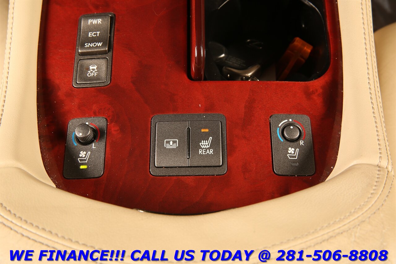 2011 Lexus LS 2011 LS 460 NAV SUN ADV PARK HEAT/COOL SEAT WOOD   - Photo 18 - Houston, TX 77031