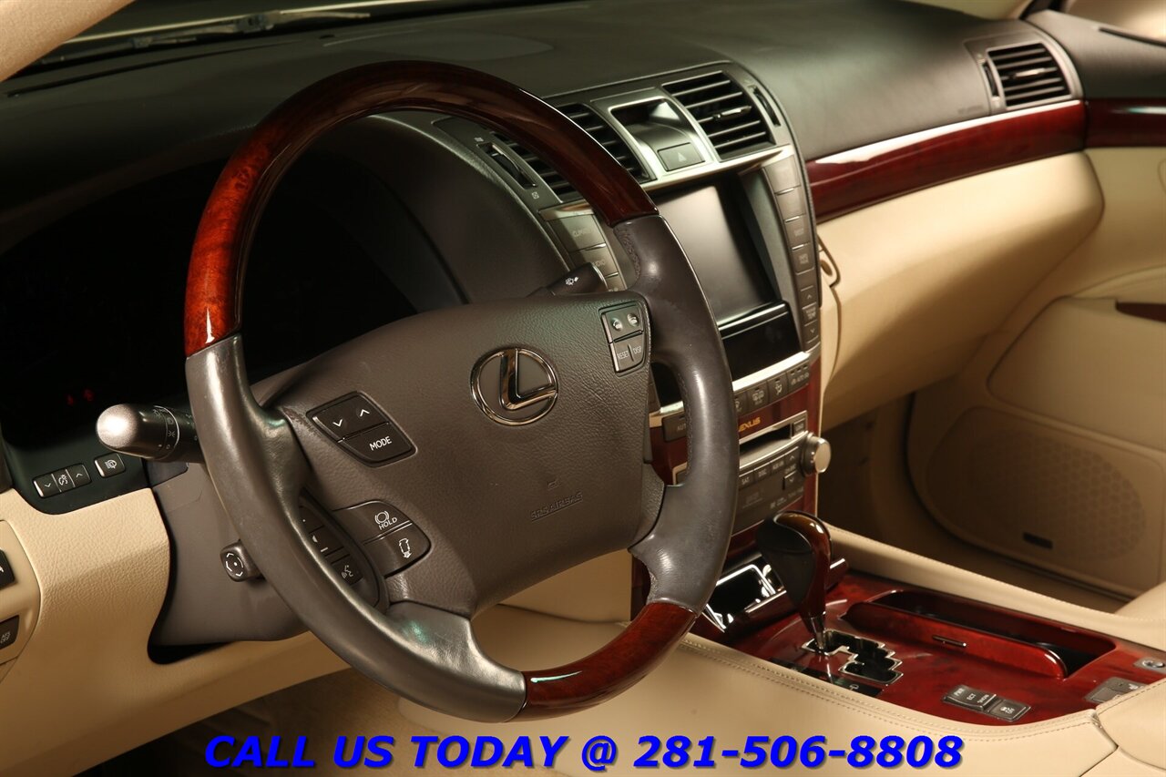 2011 Lexus LS 2011 LS 460 NAV SUN ADV PARK HEAT/COOL SEAT WOOD   - Photo 10 - Houston, TX 77031