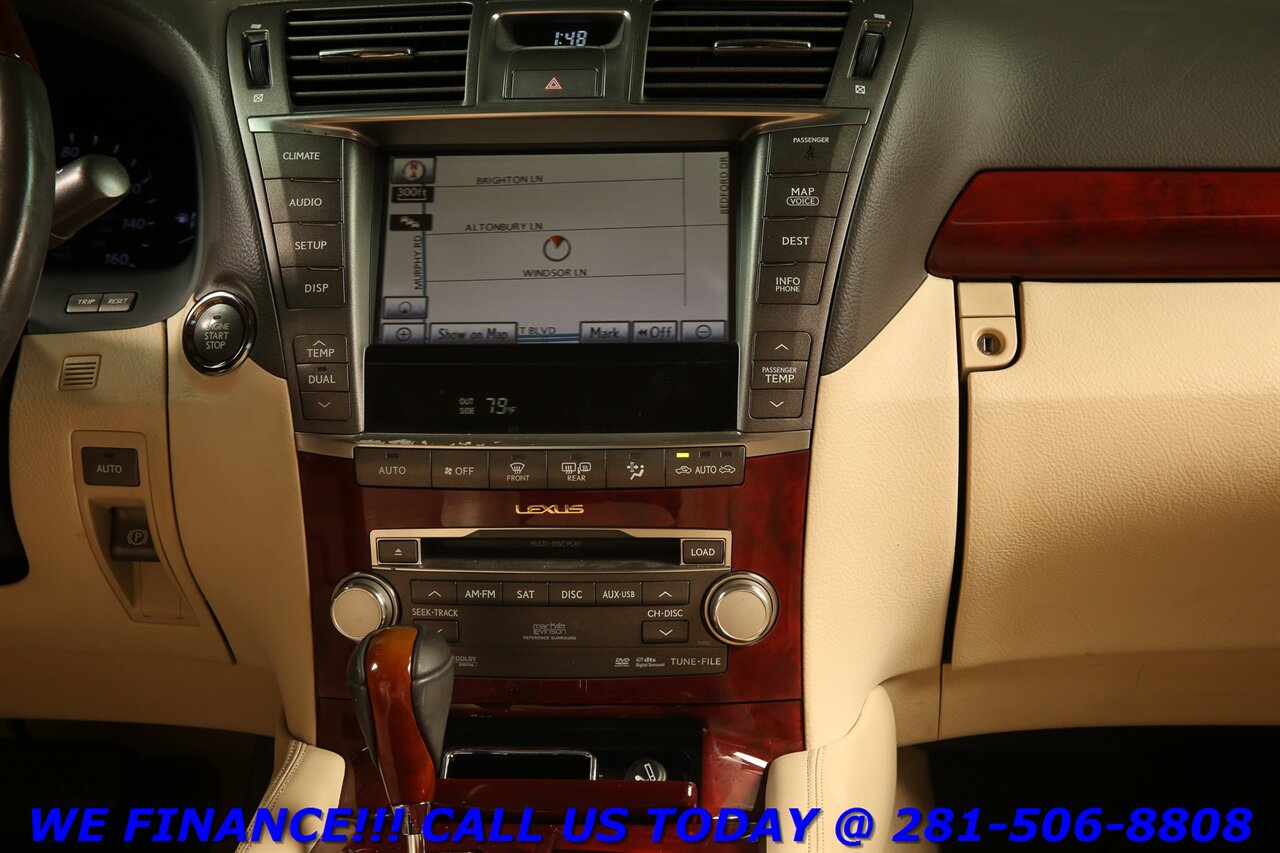 2011 Lexus LS 2011 LS 460 NAV SUN ADV PARK HEAT/COOL SEAT WOOD   - Photo 16 - Houston, TX 77031