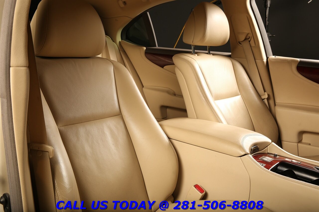 2011 Lexus LS 2011 LS 460 NAV SUN ADV PARK HEAT/COOL SEAT WOOD   - Photo 20 - Houston, TX 77031