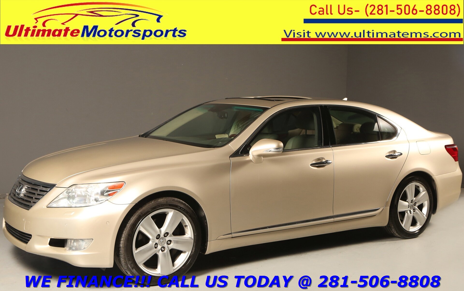2011 Lexus LS 2011 LS 460 NAV SUN ADV PARK HEAT/COOL SEAT WOOD   - Photo 1 - Houston, TX 77031