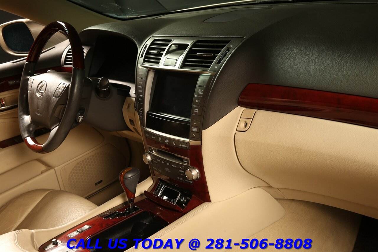 2011 Lexus LS 2011 LS 460 NAV SUN ADV PARK HEAT/COOL SEAT WOOD   - Photo 19 - Houston, TX 77031