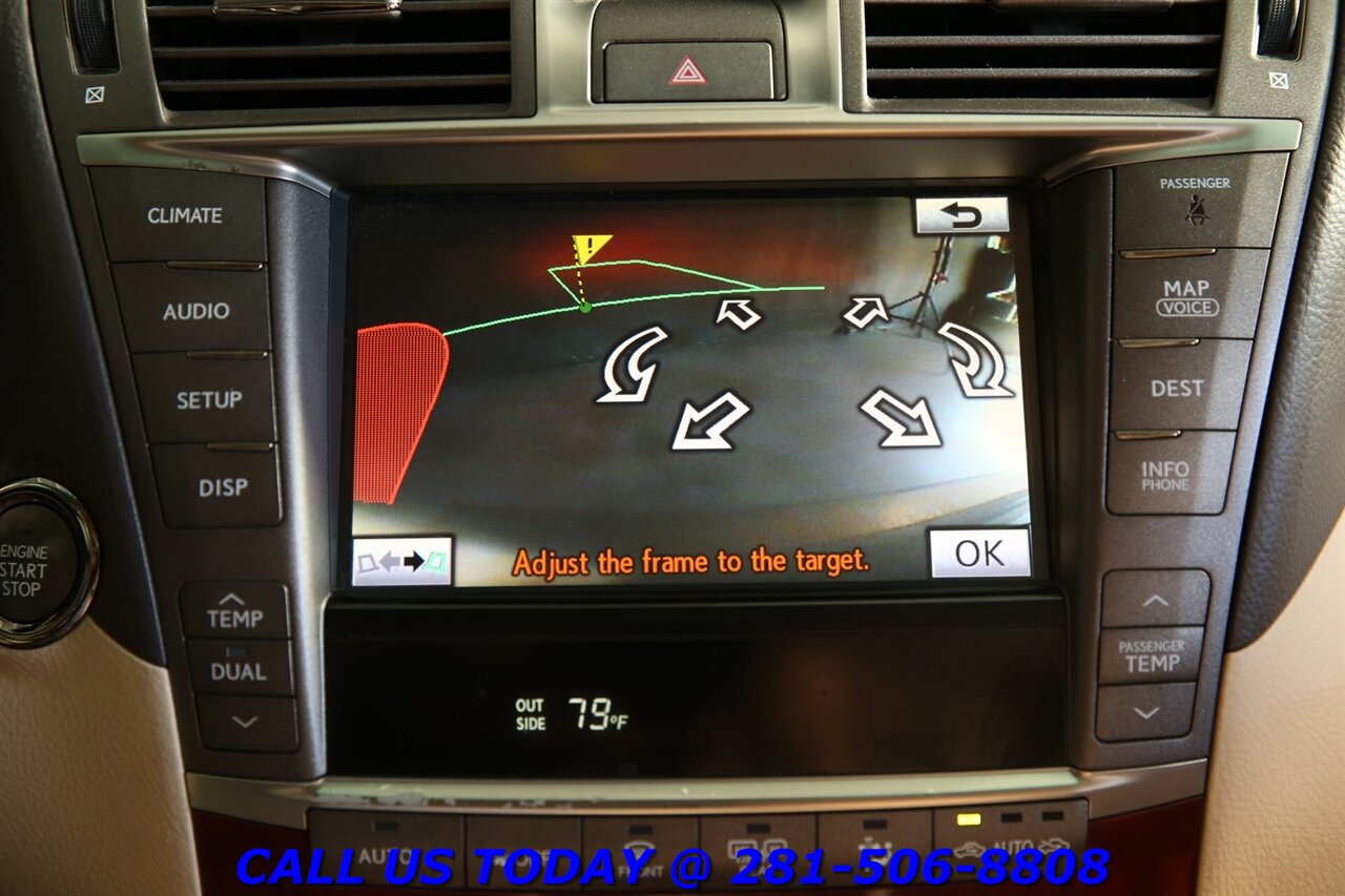 2011 Lexus LS 2011 LS 460 NAV SUN ADV PARK HEAT/COOL SEAT WOOD   - Photo 17 - Houston, TX 77031