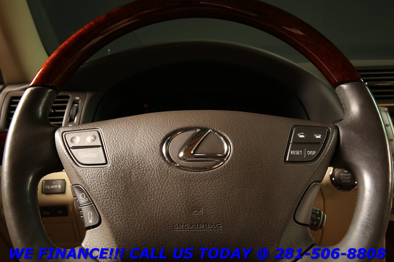 2011 Lexus LS 2011 LS 460 NAV SUN ADV PARK HEAT/COOL SEAT WOOD   - Photo 14 - Houston, TX 77031